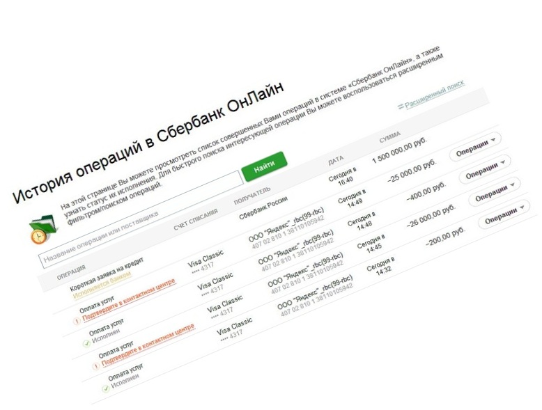 История операций сбербанк. История операций в Сбербанк онлайн. Как посмотреть историю операций в Сбербанк онлайн. Как в Сбербанке удалить историю операций.